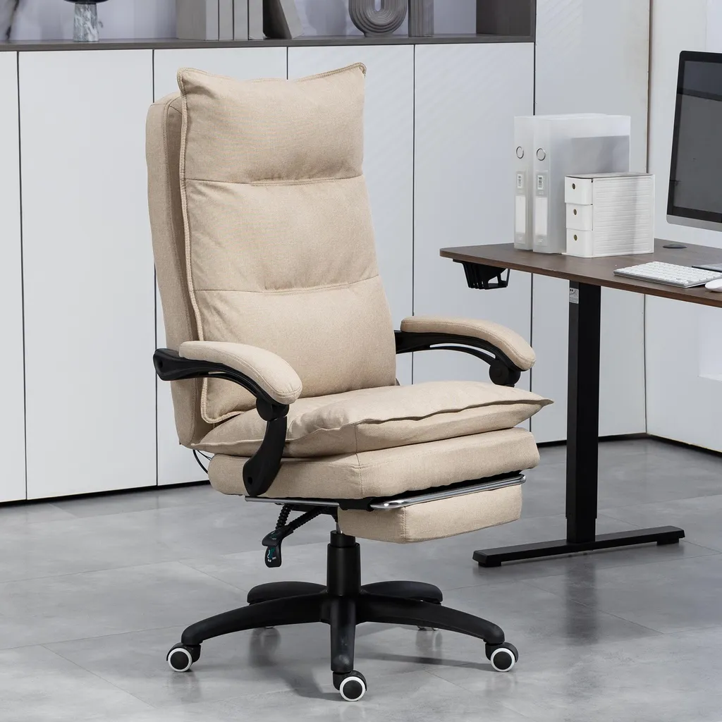 Siège de bureau ergonomique massant et inclinable avec télécommande - 4