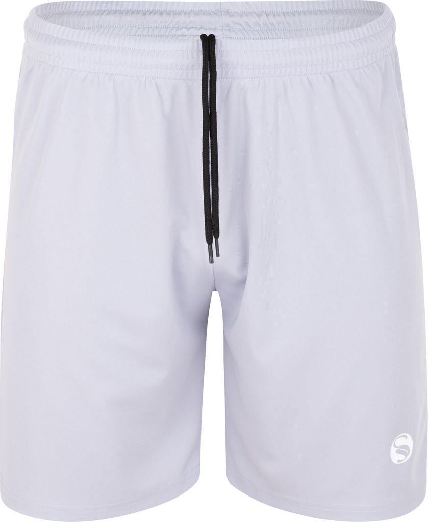 Sporthose Herren kurz ohne Innenslip - feuchtigkeitstransportierende Herren Trainingshose von Stark Soul - Grau - M