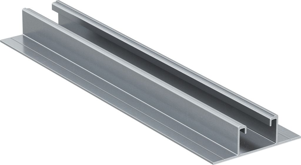 fischer Profil für Blechdach SolarFlat 4,85 m Aluminium