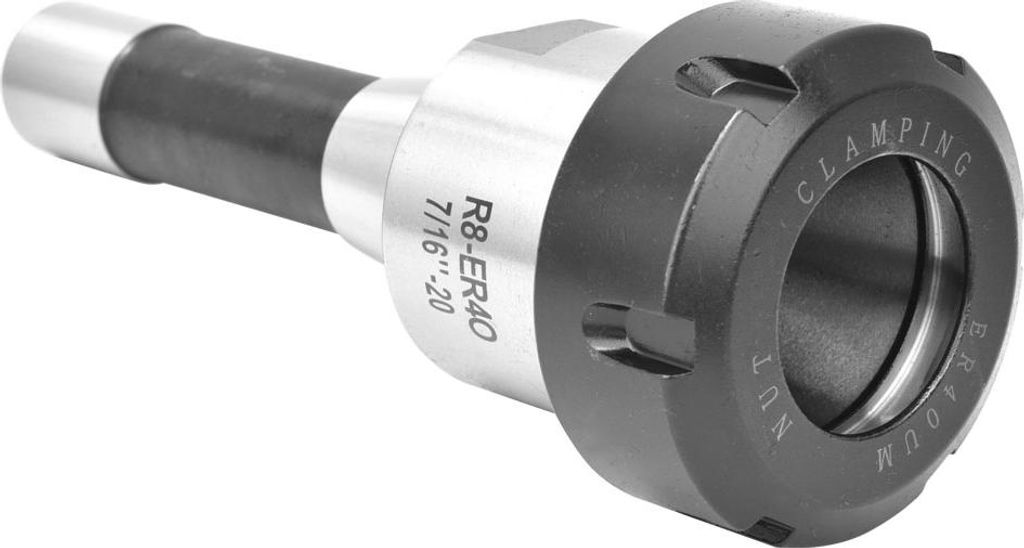 R8-ER40 7/16 Zoll-20UNF Spannzangenfutterhalter Fräswerkzeughalter CNC-Teile