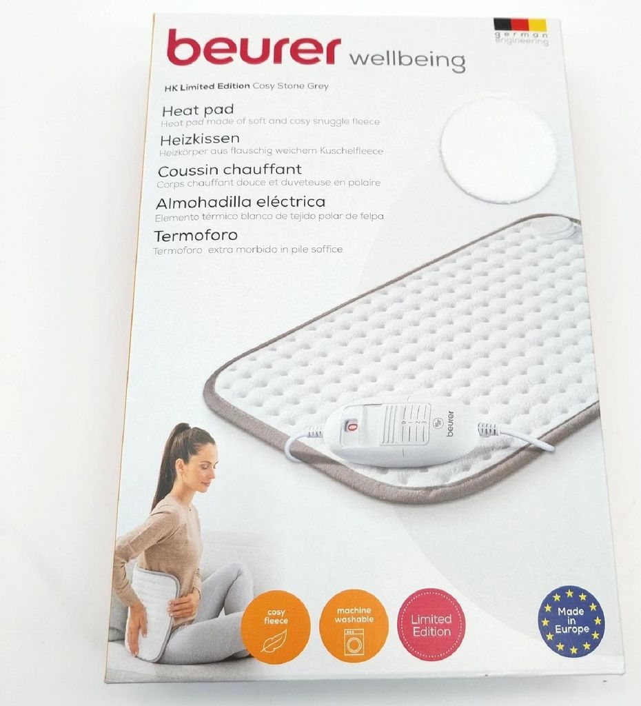 beurer 18620012 beurer HK Limited Edition Heizkissen weiß Immagine del prodotto 