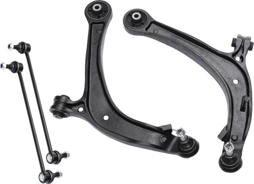4 Stück Vordere Aufhängung Kit Untere Querlenker Vordere Stabilisator Verbindungsstange für Honda Odyssey 2011-2017 Nr. K750304