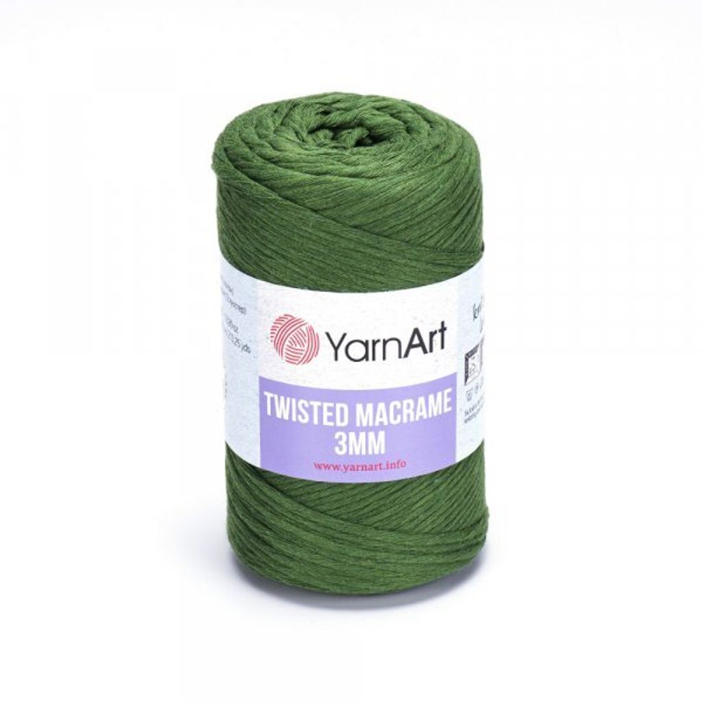 Gedrehtes Makramee-Garn, 3 mm, 250 g, 787 Produktbild 
