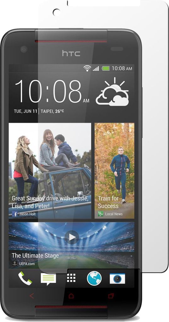 2er-Pack PhoneNatic Displayschutzfolien klar kompatibel mit HTC Desire HD