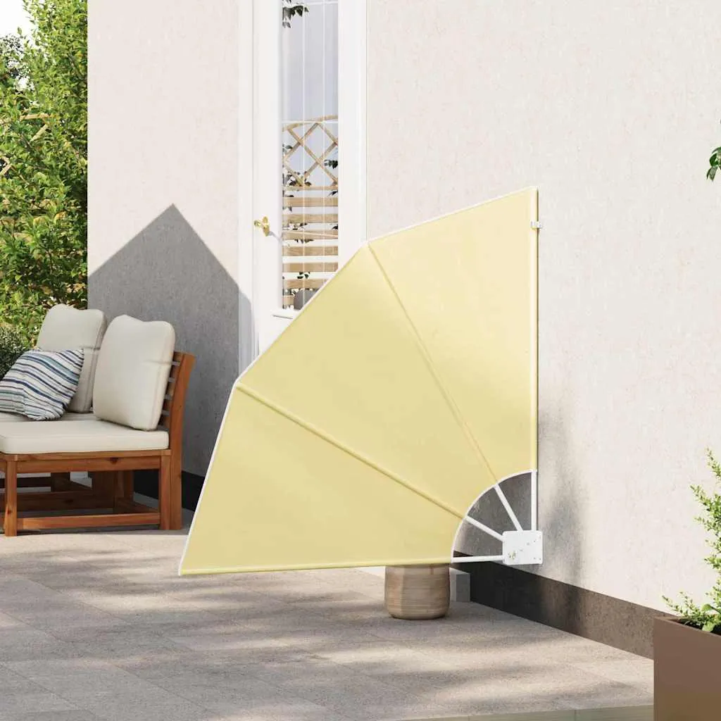 Écran de confidentialité pour balcon Sable 115 x 115 cm en PEHD robuste