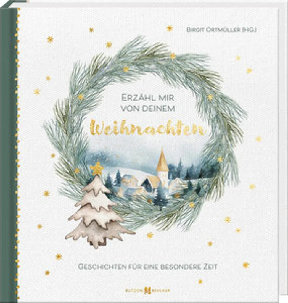Livre de Noël Erzähl mir von deinem Weihnachten album souvenir