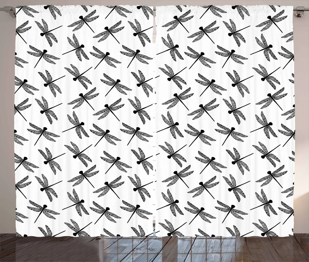 Tenda Moderna ABAKUHAUS Ali Sketch 280x245 | Bianco e Nero d'Autore