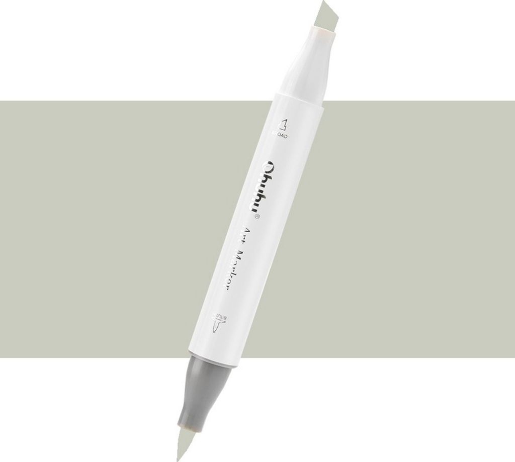 Brush & Chisel dwustronny marker alkoholowy OHUHU, E432 Zdjęcie produktu 
