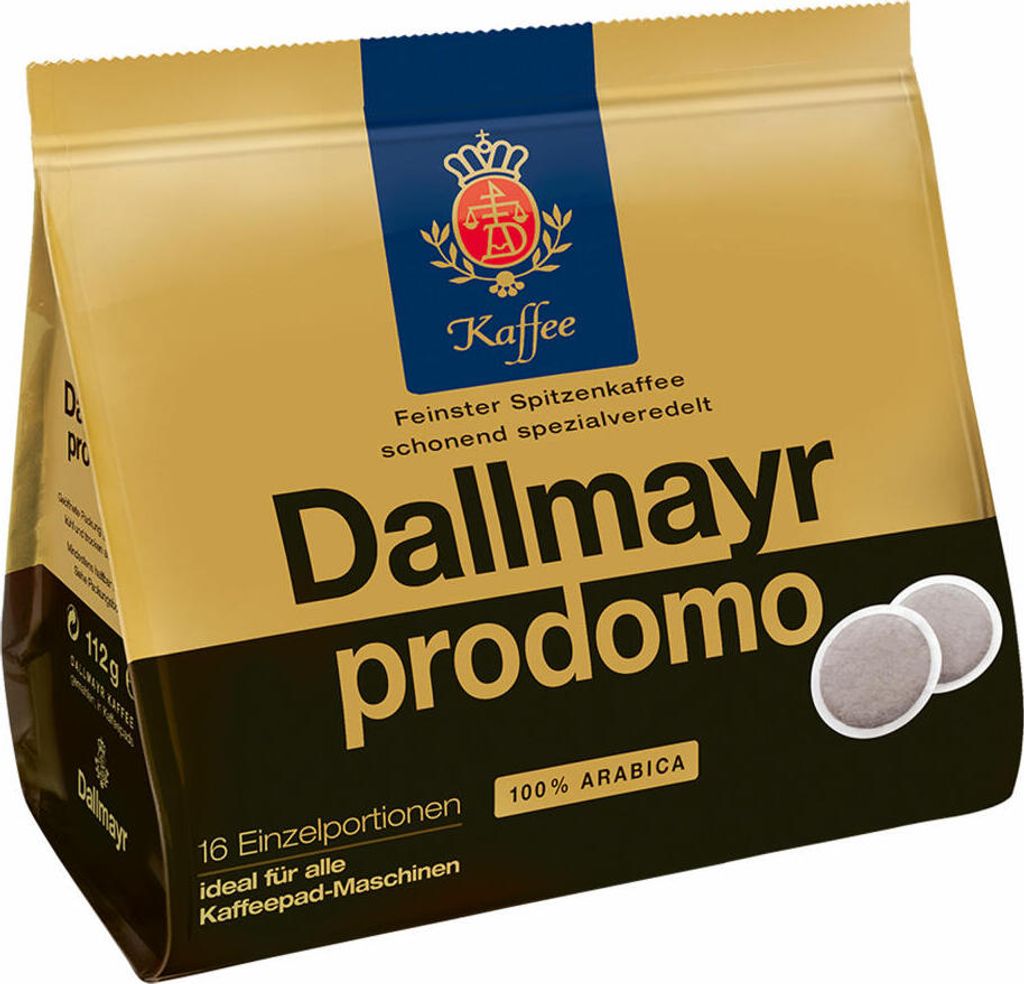 Dallmayr Prodomo | 16 Kaffeepads Produktbild 1