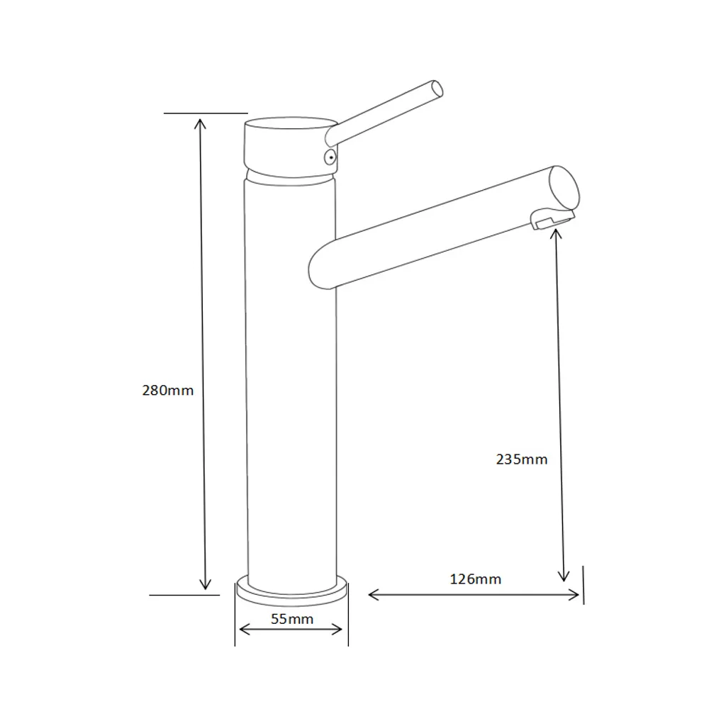 Mitigeur de lavabo Eri chromé 74210-00 - Robinetterie haute qualité