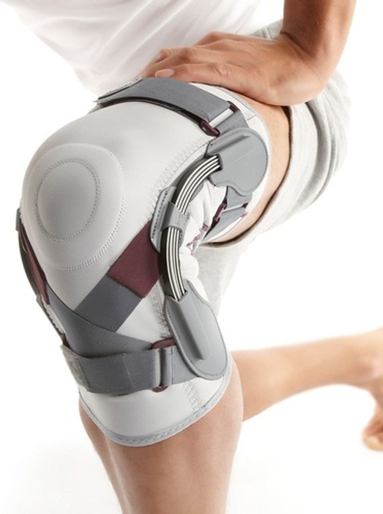 Push med Kniebandage,grau/aubergine Gr.3, Produktbild 13