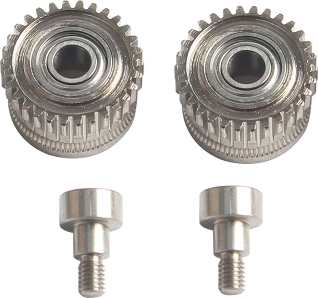 3D-Drucker Ganzmetall-EXtruder-Zahnrad, vernickeltes Filament-Antriebszahnrad mit hoher Härte, für Creality K1/K1MAX/K1C 3D-Drucker