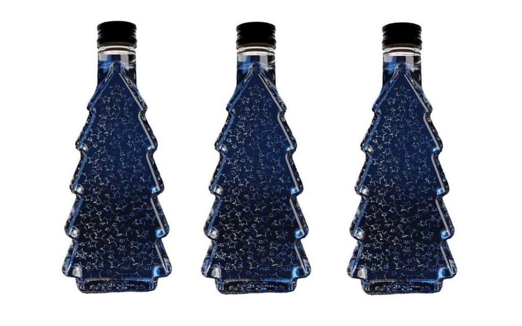 12 x 250ml Weihnachtsflaschen Schnapsflaschen Produktbild 7