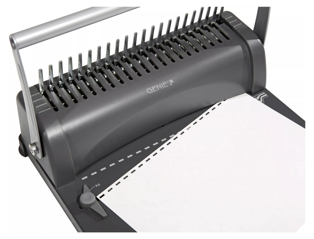 Genie CB 850, Manuell, 350 Blätter, Schwarz Produktbild 