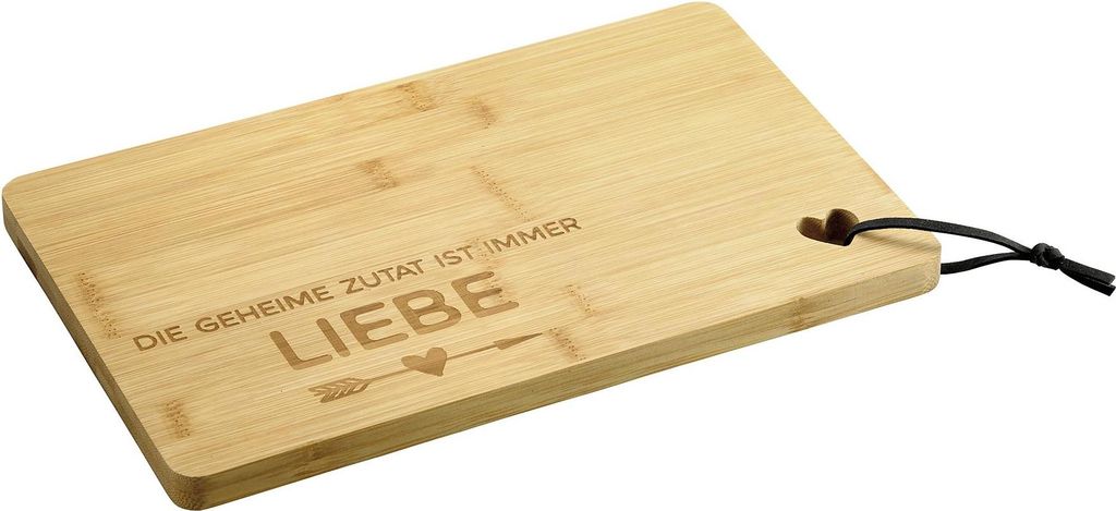 KESPER Servierbrett mit Spruch: die geheime Zutat ist immer Produktbild 