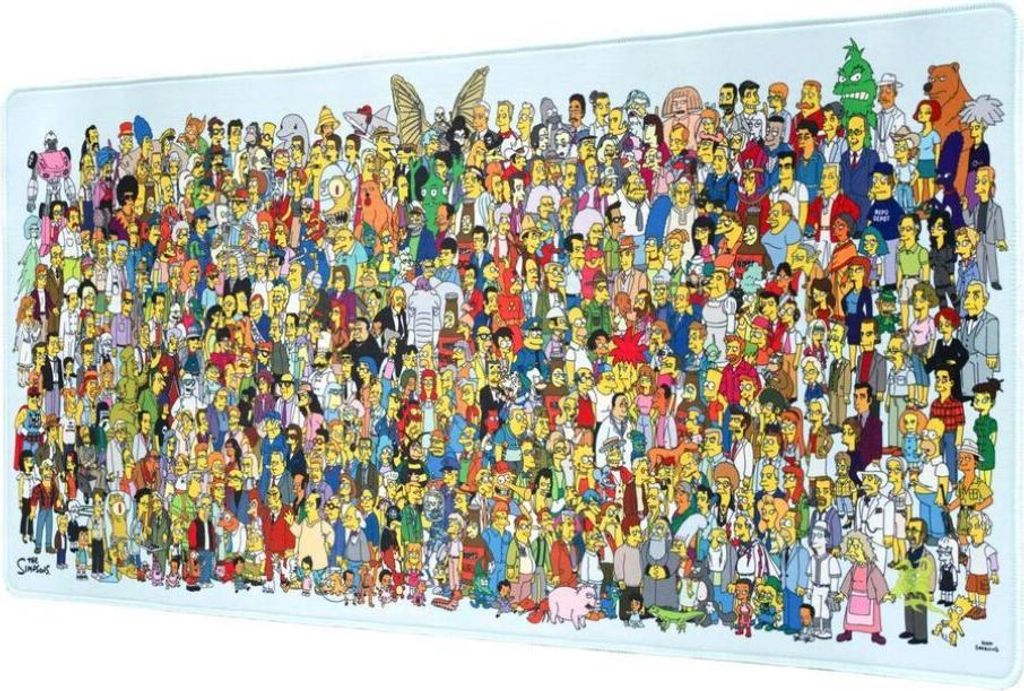 The Simpsons - Characters - XL-Mauspad