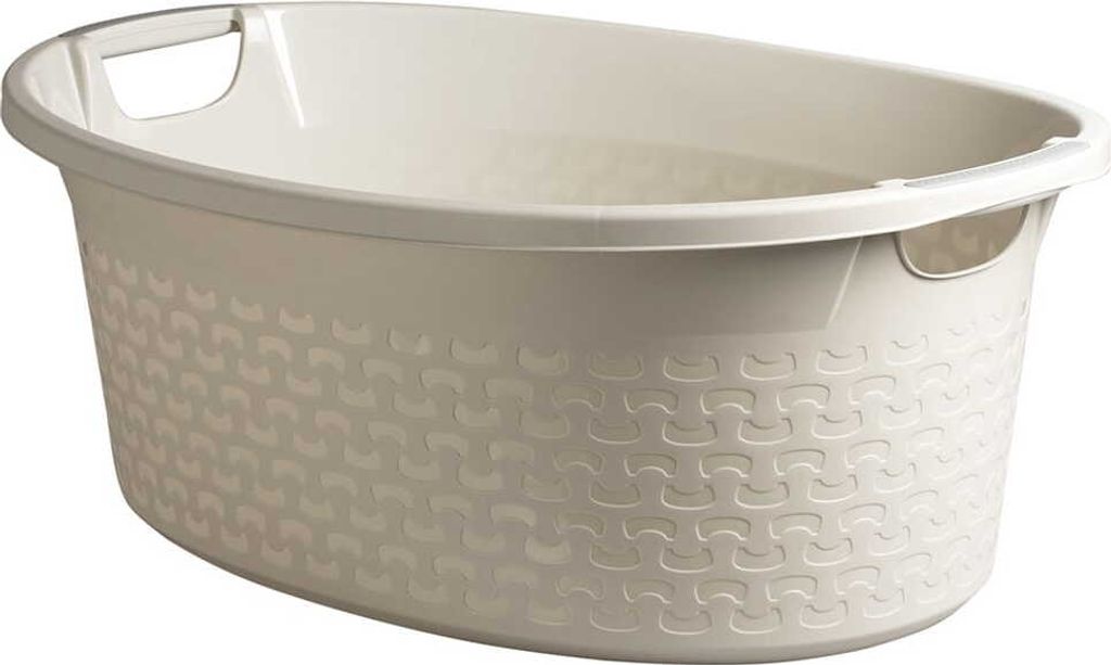 COTONE 40L ciotola ovale 1440 bianco antico BRANQ Immagine del prodotto 