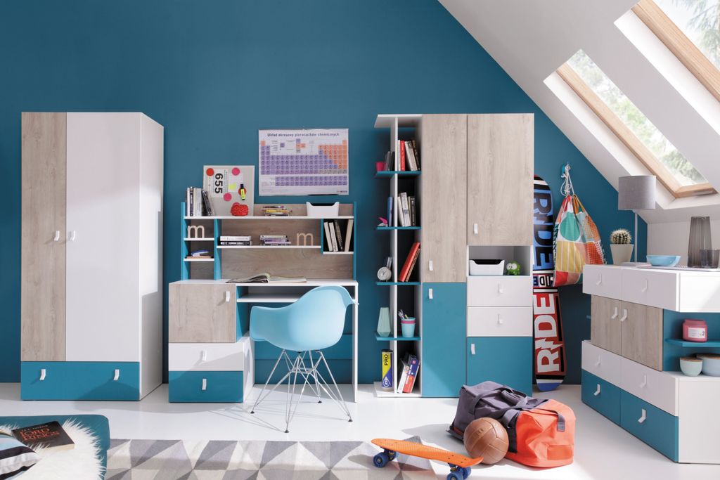 Furniture24 Schrank Planet PL-4, Hochschrank, Regal mit 3 Produktbild 3