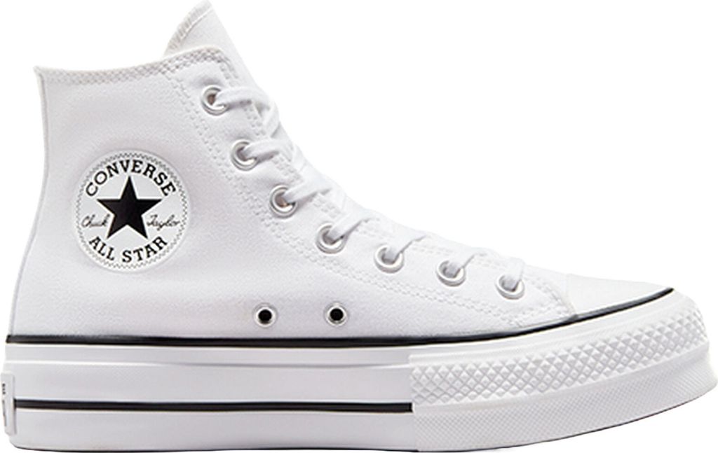 Converse Chuck Taylor All Star Lift Frauen hohe Spitze Schnürung lässig Le wand Turnschuhe Weiß – undefined / Weiß