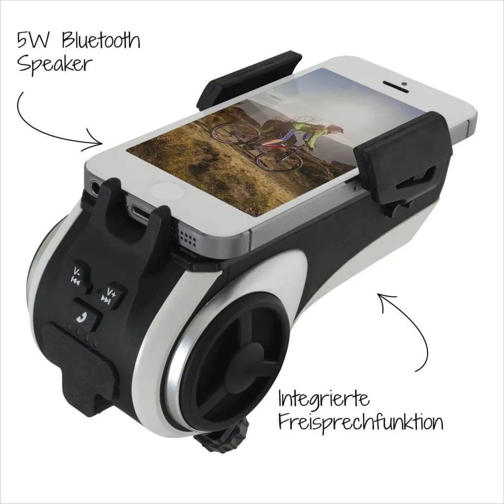 FISCHER Support Multimédia Smartphone Vélo Box avec Écran Tactile - 21