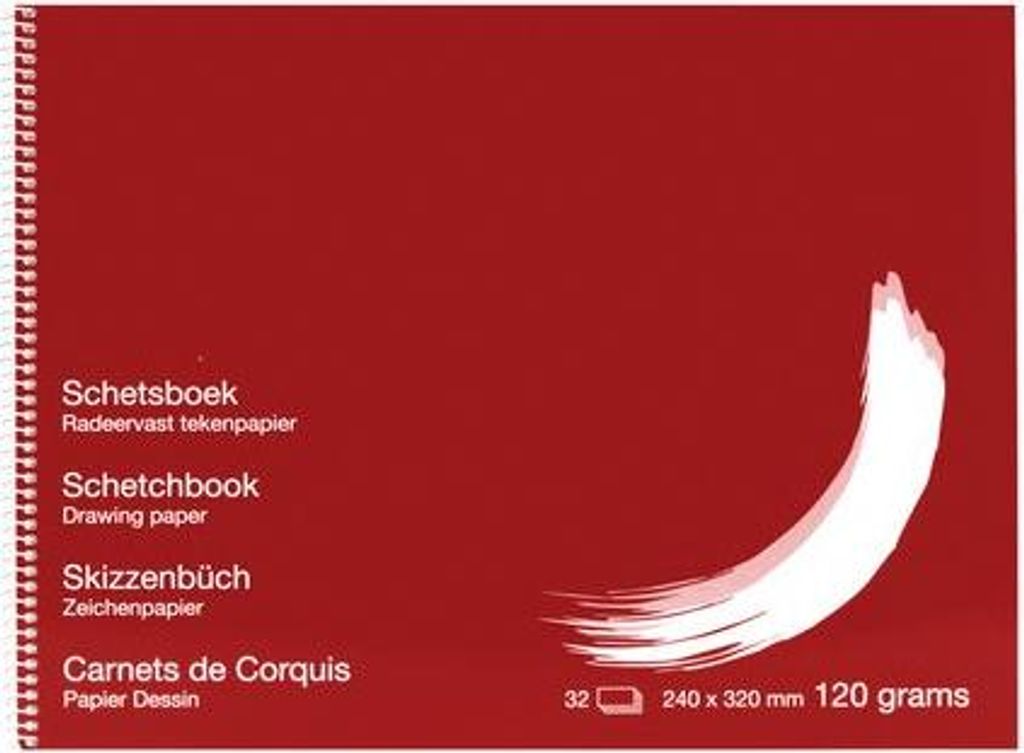 Quantore - Skizzenbuch 240x320mm 120gr 32 Blatt