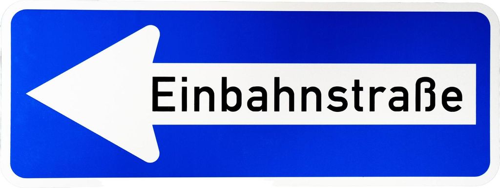 ORIGINAL Verkehrsschild Nr. 220 - 10 " Einbahnstraße Produktbild 