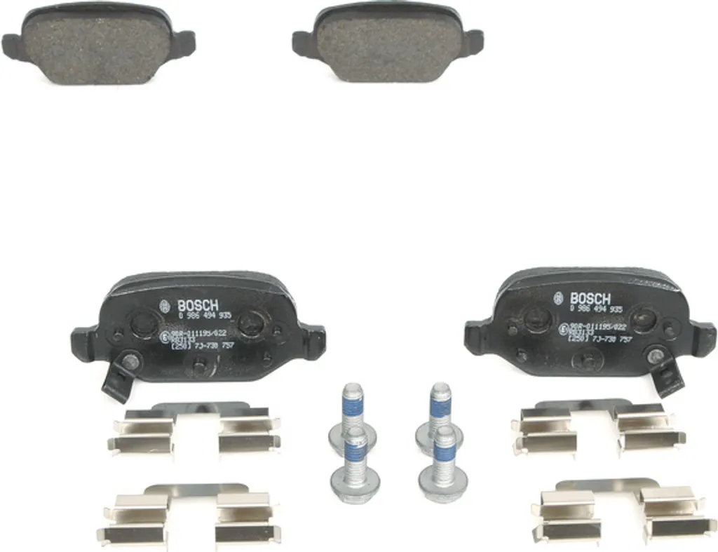 Plaquettes de frein pour Fiat Panda : Sécurité urbaine Bosch K68088919AB