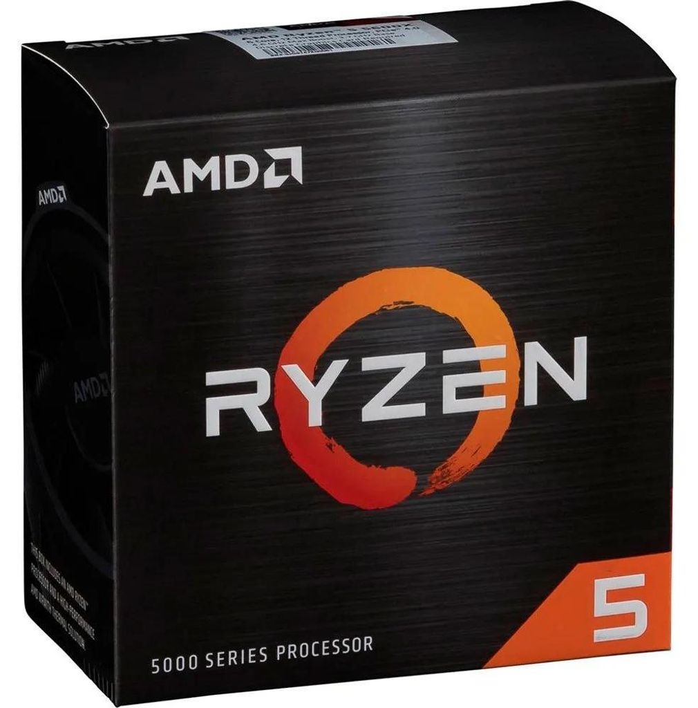 Amd R5-5600x 3.7ghz Cpu Grau  Grau One Size Produktbild 