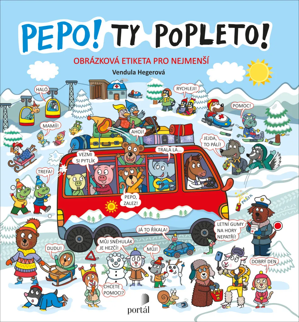 Livre Bébé Incassable Pepo! Ty popleto! pour Occuper les Plus Petits