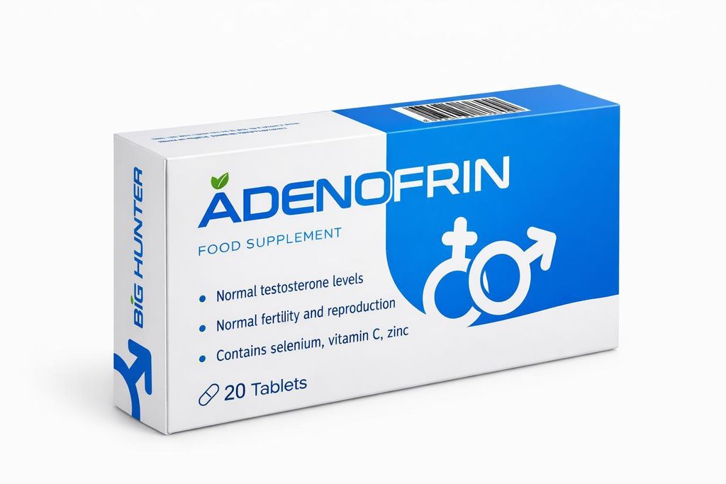 Adenofrin Nahrungsergänzungsmittel für Männer 20 Tablette Produktbild 