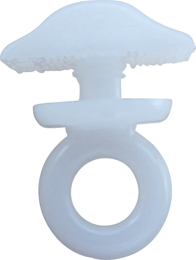 Butées de fin de course blanches pour rail de rideau - Lot de 1000 pcs