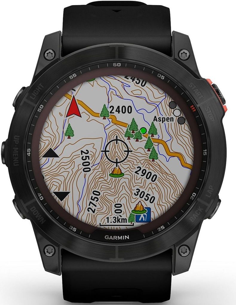 Garmin fenix 7X Solar czarny/ciemnoszary Zdjęcie produktu 14