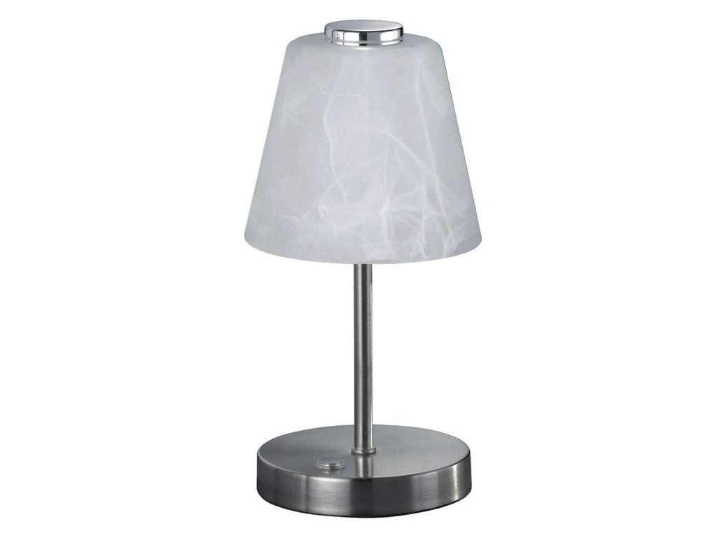 Lampada da tavolo a LED EMMY bianco-argento 2,5 W, bianco Immagine del prodotto 
