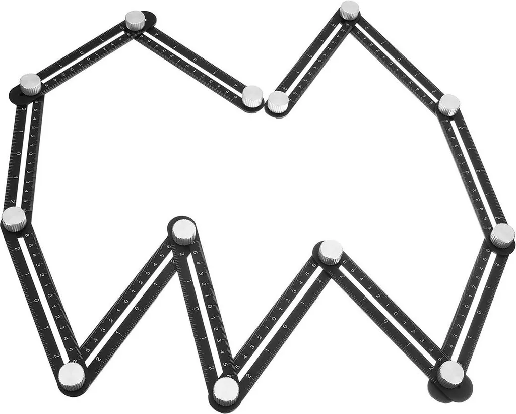 Règle de Copieur de Forme pour Pose de Carrelage et Travail du Bois