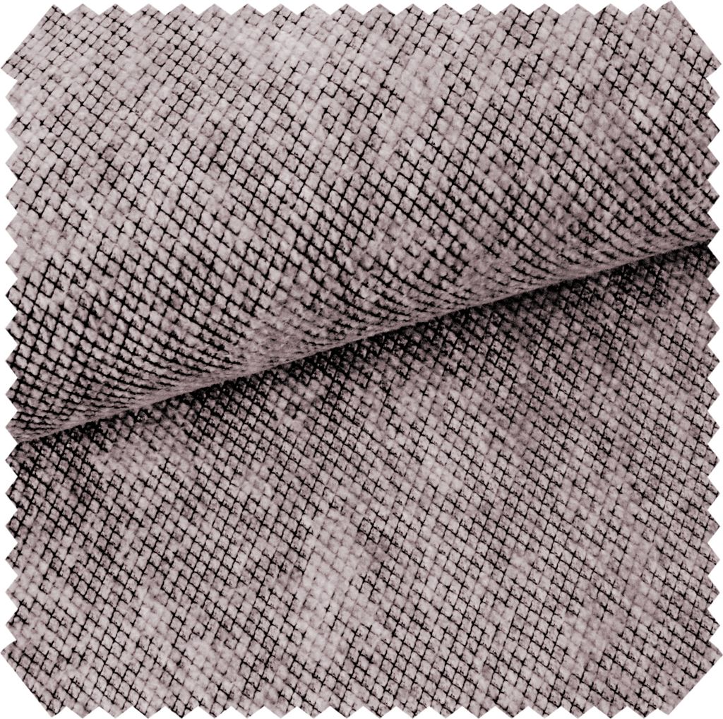 novely WESSELN - Extravaganter Möbelstoff mit Netzmuster - Robuster Velours Polsterstoff - Pflegeleichte Meterware 1lfm - Farbe: 06 Grauviolett