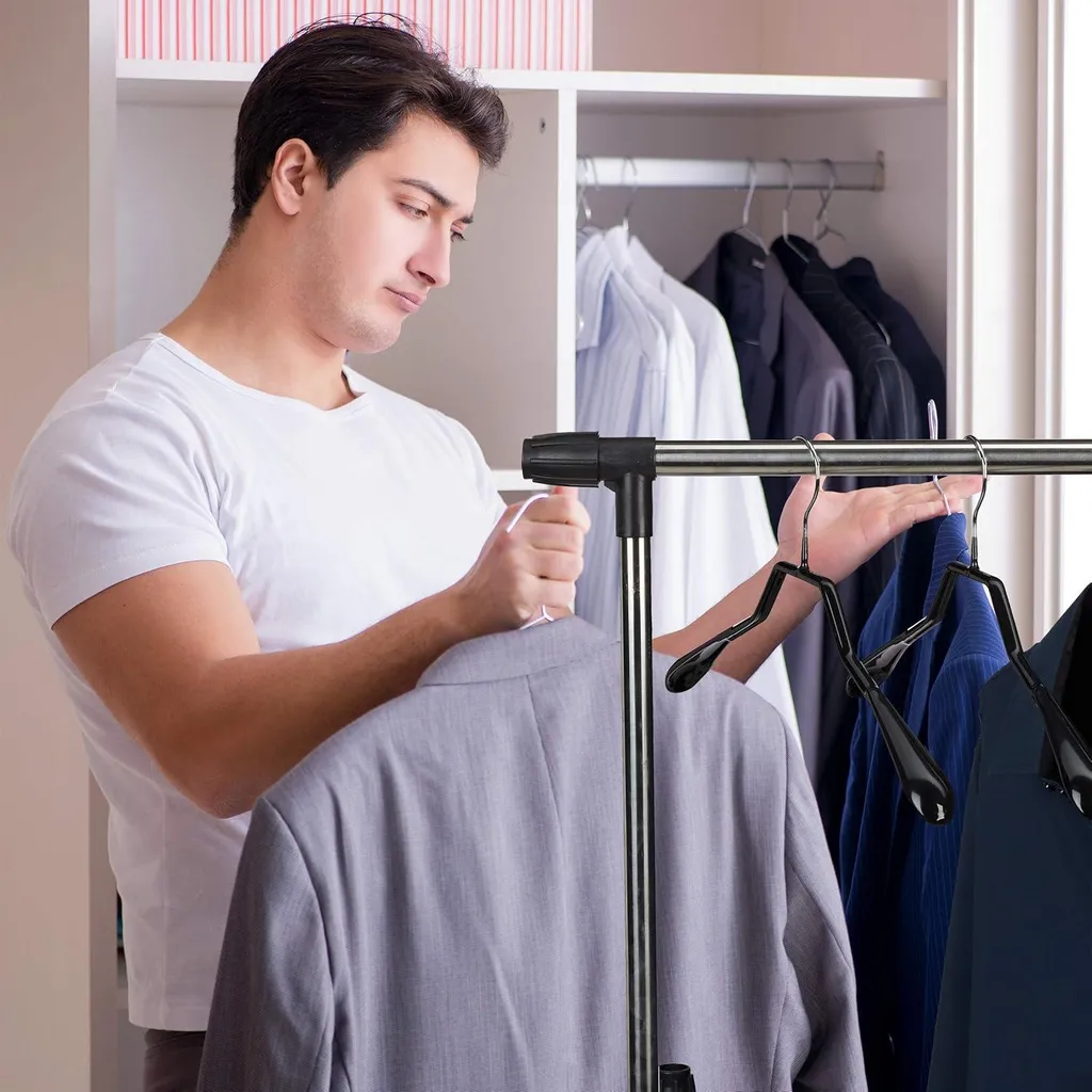 30 Grucce per Pantaloni e Gonne Relaxdays - Pinze Nere Antiscivolo