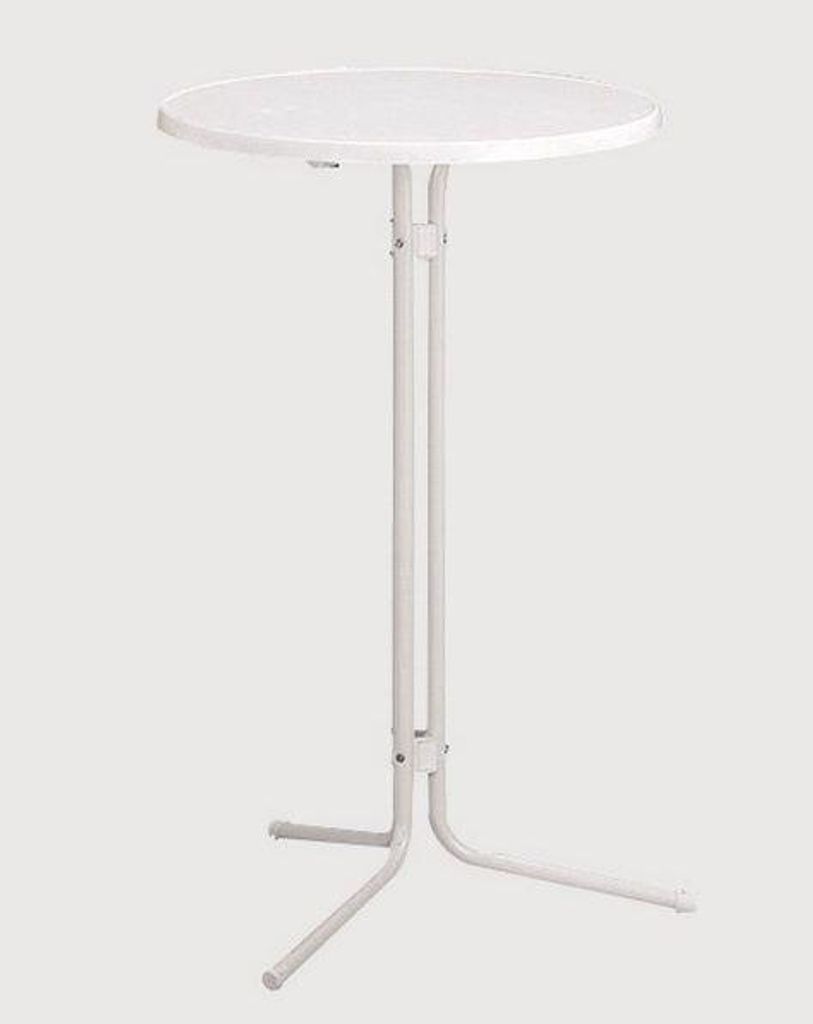 Stehtisch Ø 78 cm, komplett aus Kiefernholz Gestell Produktbild 7