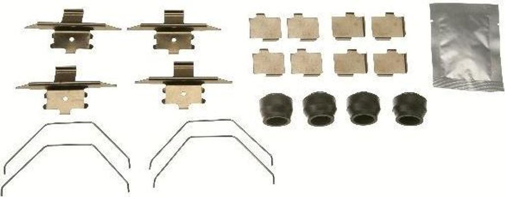TRW PFK628 Zubehörsatz, Scheibenbremsbeläge OE kompatibel mit 6