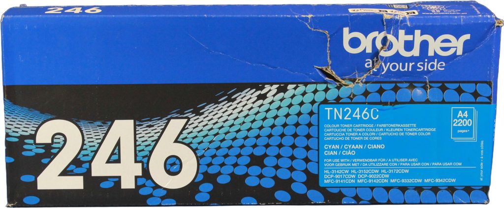 Toner Brother TN-246C azúrovej farby Obrázok produktu 