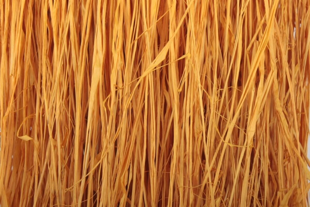 Dekoband Raffia Bast 500g Lemon Raffiaband Schleifenband Produktbild 