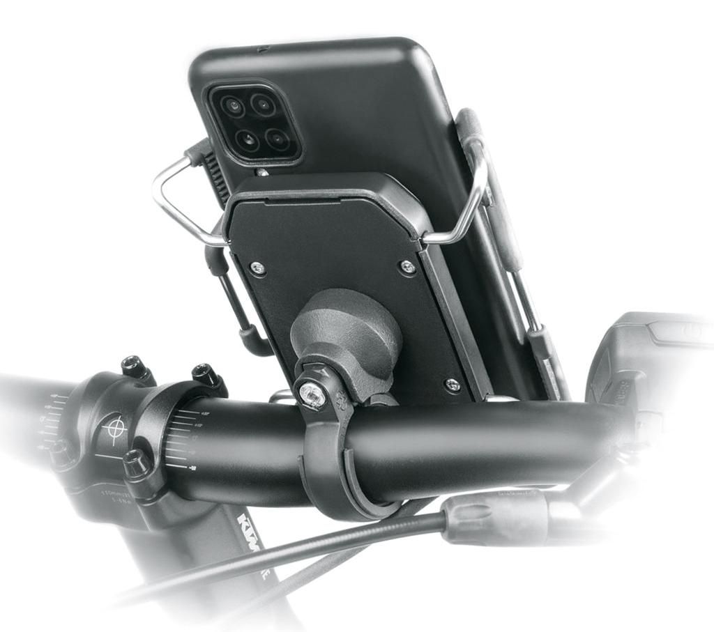 Sks Telefonhalter Smartgrab 360 Edelstahl Kunststoff Produktbild 