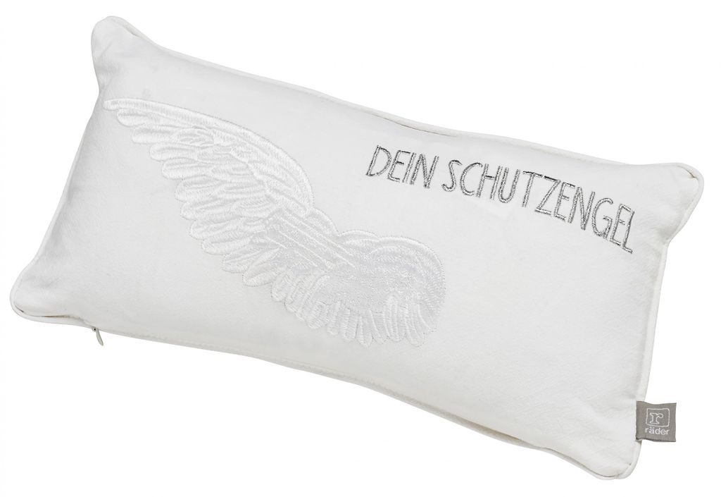 Räder Design Kissen Traumkissen Schutzengel Silber Produktbild 