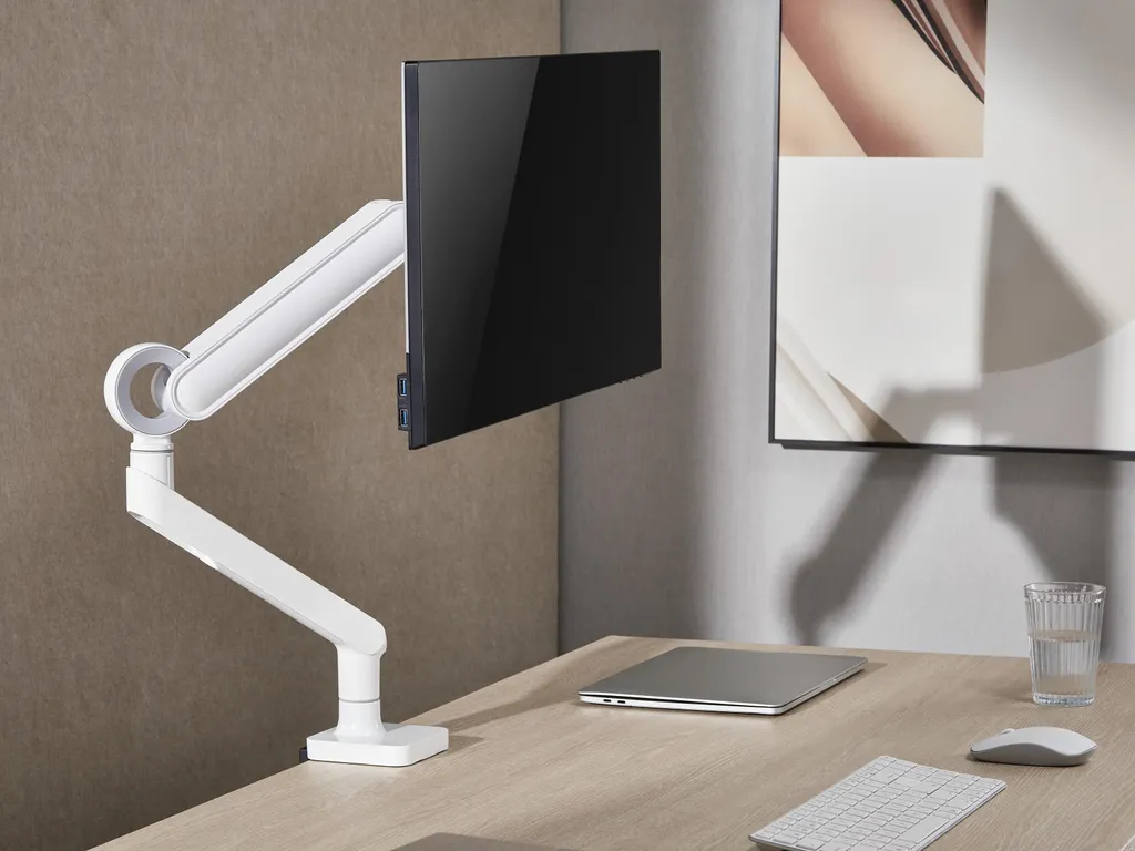 Support Écran PC Solide pour Moniteur 35 Pouces - Fini le Mal de Dos ! - 9