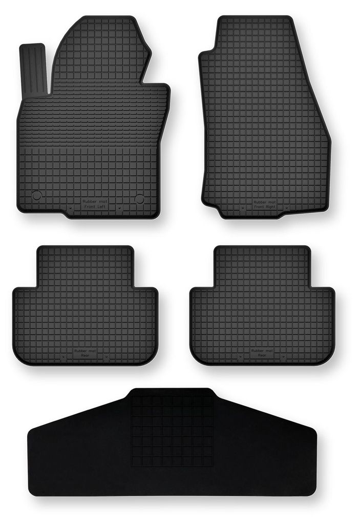 Tapis de sol en caoutchouc + tunnel pour Mitsubishi Pajero Image du produit 