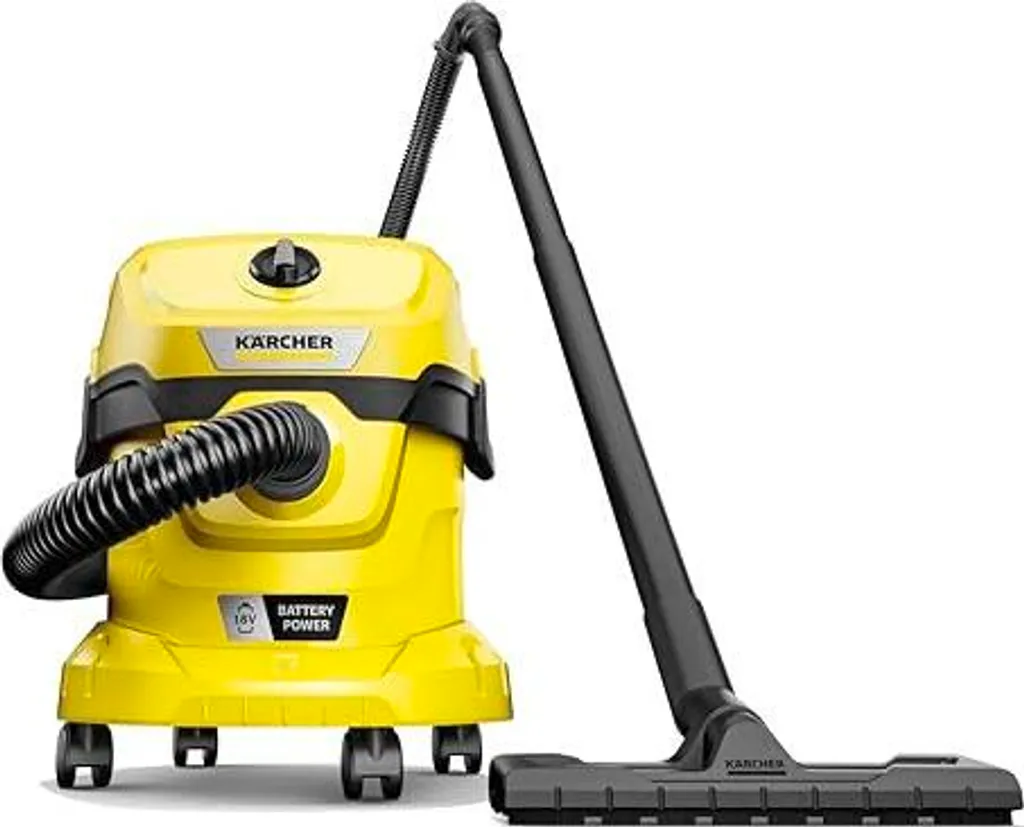 Kärcher WD 2-18 Cordless - Aspiratore Solidi e Liquidi Professional - 13