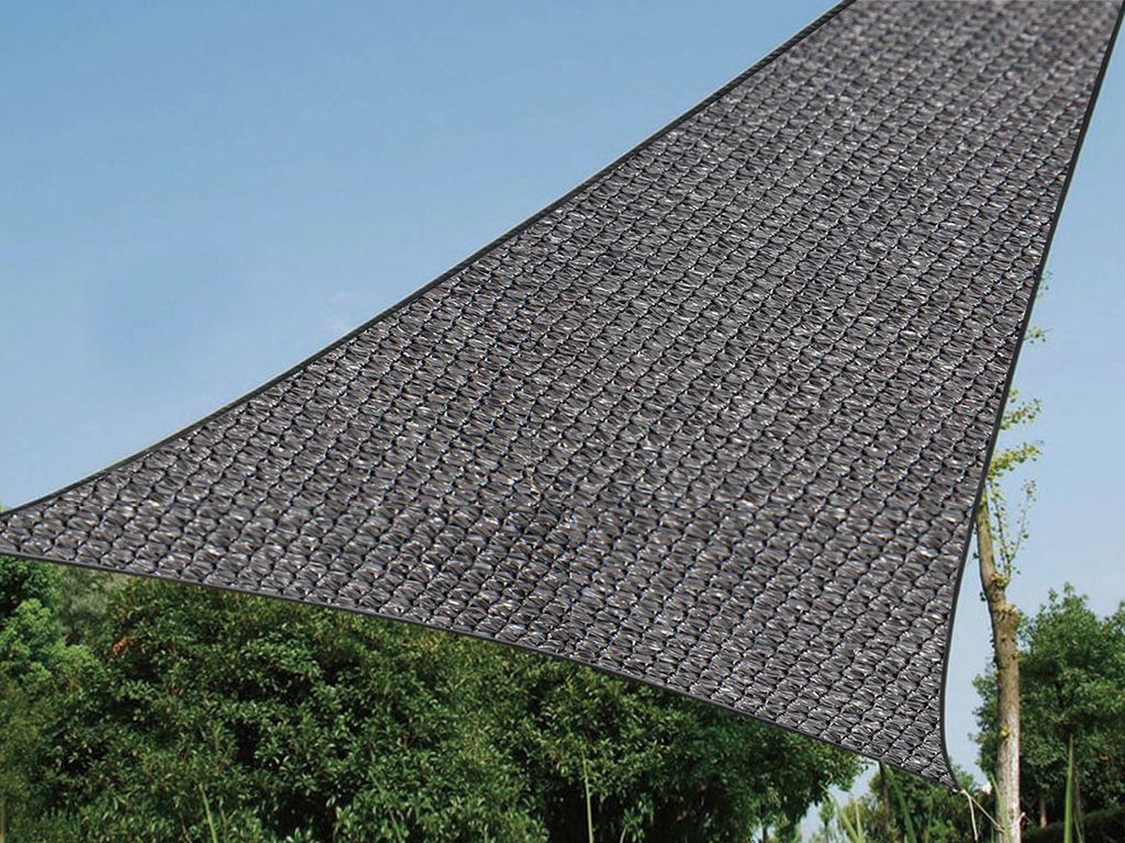 Perel Dreieckiges Sonnensegel 5 x 5 x 5 m aus Produktbild 