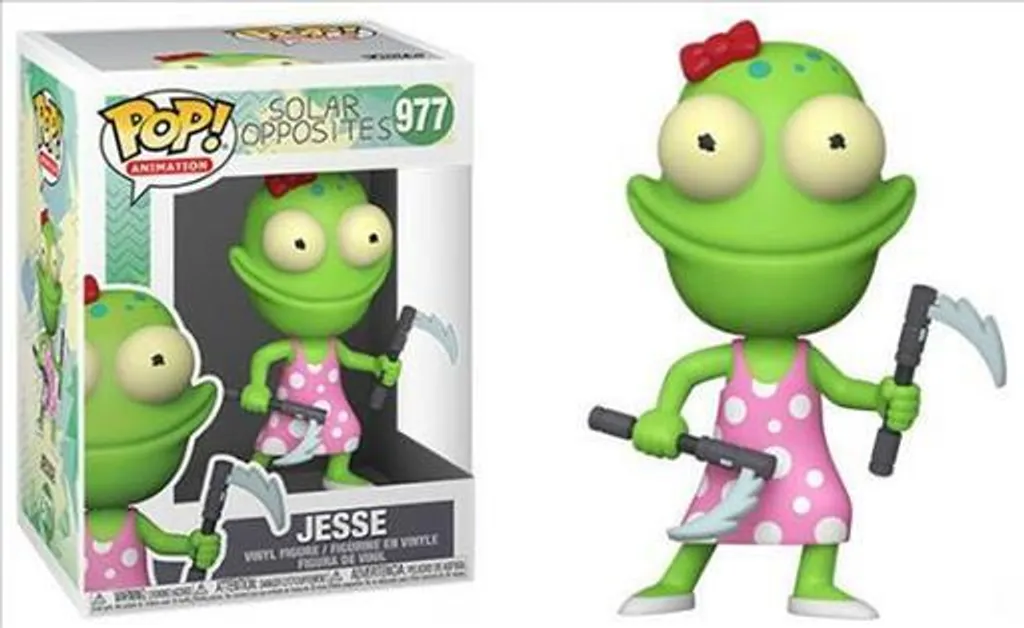 Figurine de Collection Funko POP ! Jesse 977 Solar Opposites Originale