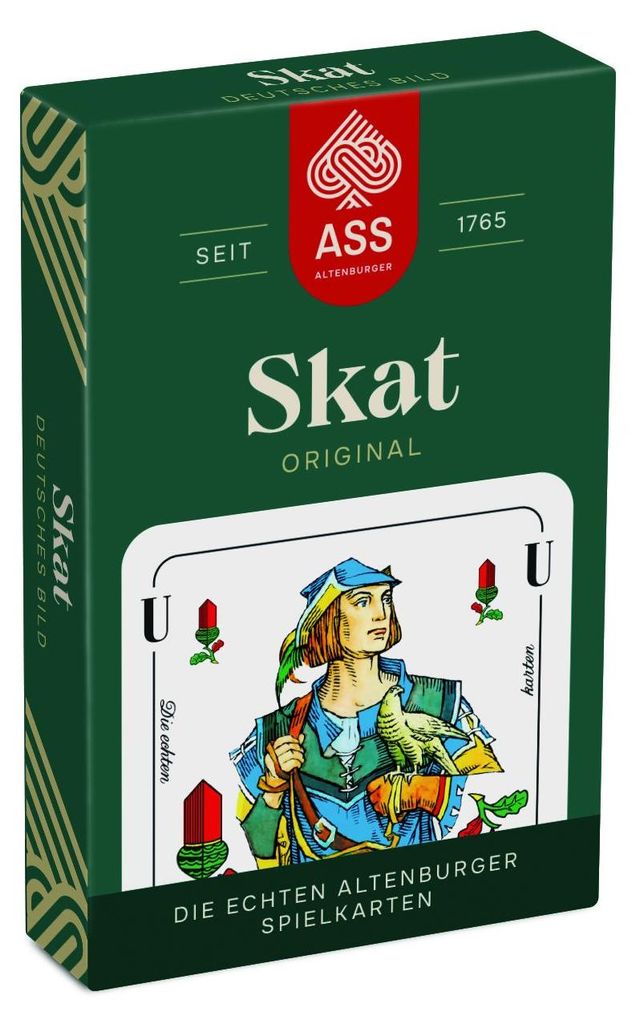 Skat, nemecký obrázok, Kornblume®, v skladacom boxe (bez Obrázok produktu 