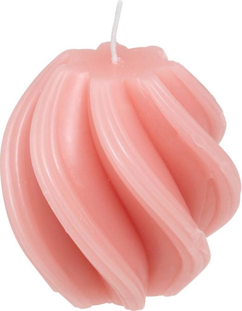 Stabkerze "twist wild romance" weiß 187g - Atmosphera créateur d'intérieur