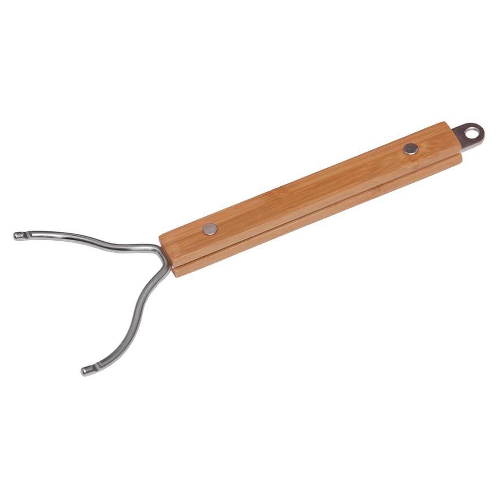 Monolith Grillrostheber aus Edelstahl mit Bambusgriff 206000